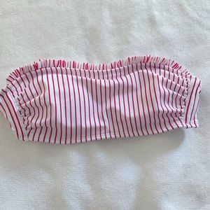 Red Stripe Bikini 👙 top